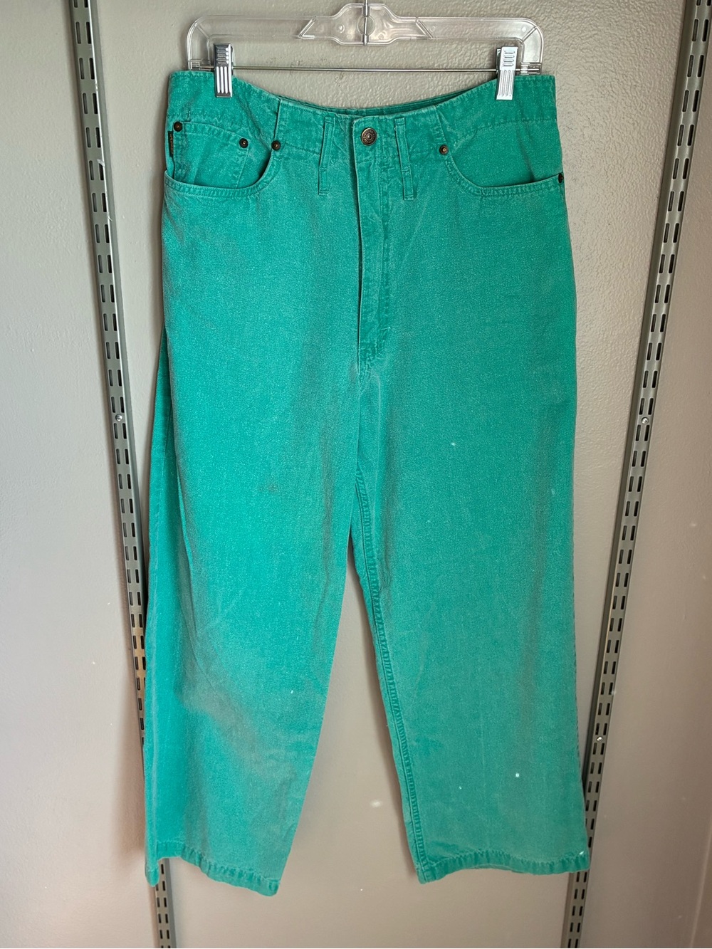Vintage Polo Ralph Lauren Teal Wide Leg Jeans